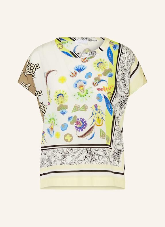darling harbour Blusenshirt aus Seide LIMETTE
