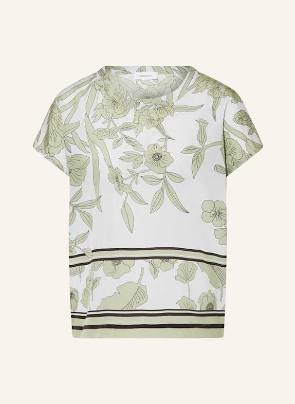 darling harbour Blusenshirt aus Seide HELLBLAU