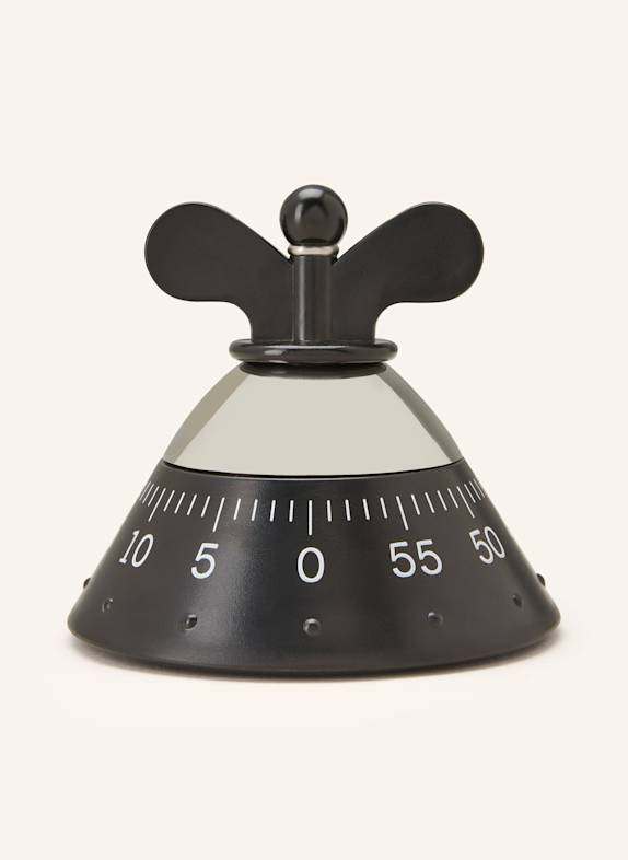 ALESSI Kitchen clock SILVER/ BLACK/ WHITE
