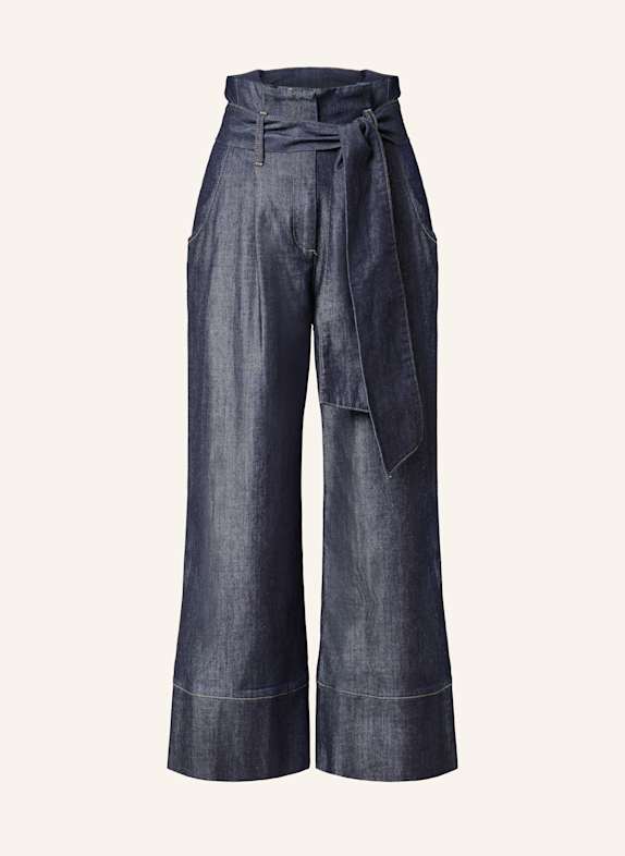 MORE Kalhoty paperbag 0963 DARK BLUE DENIM