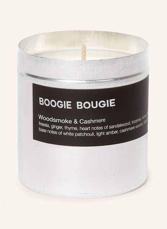 BOOGIE BOUGIE Scented candle WOODSMOKE & CASHMERE LIGHT BROWN
