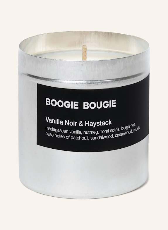 BOOGIE BOUGIE Duftkerze VANILLA NOIR & HAYSTACK ECRU