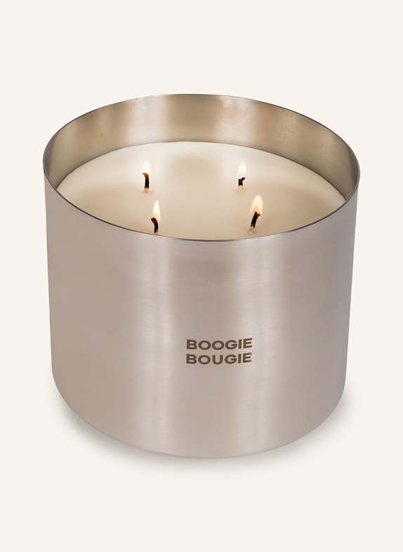 BOOGIE BOUGIE Scented candle DAMASK ROSE & OUD SILVER/ LIGHT PINK