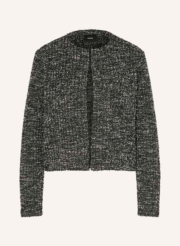 someday Bouclé-Jacke ULAYA SCHWARZ/ WEISS