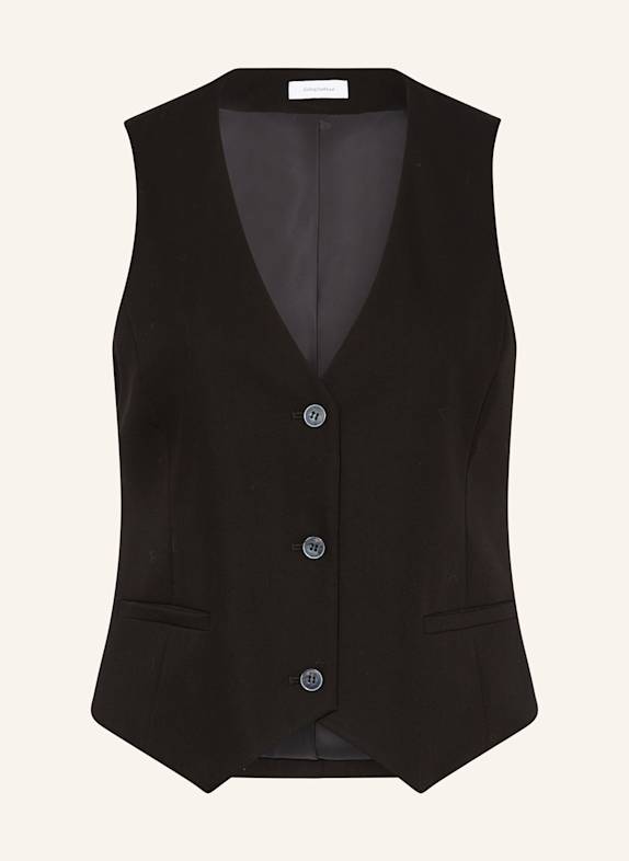 darling harbour Blazerweste SCHWARZ SCHWARZ