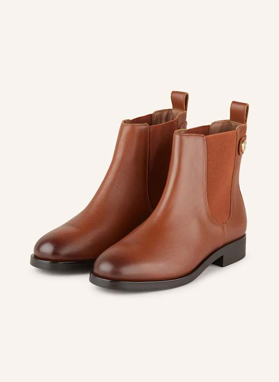 TOMMY HILFIGER Chelsea-Boots COGNAC
