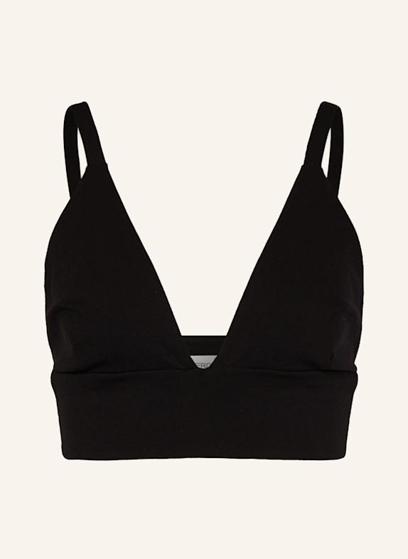 JUNE FRIDAYS Cropped-Top SCHWARZ