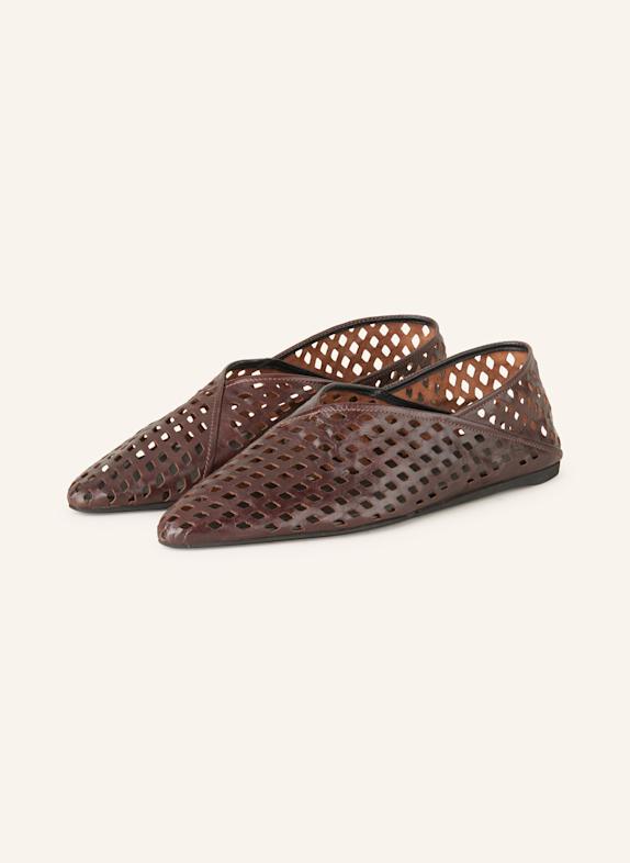 CLOSED Ballet flats DARK BROWN