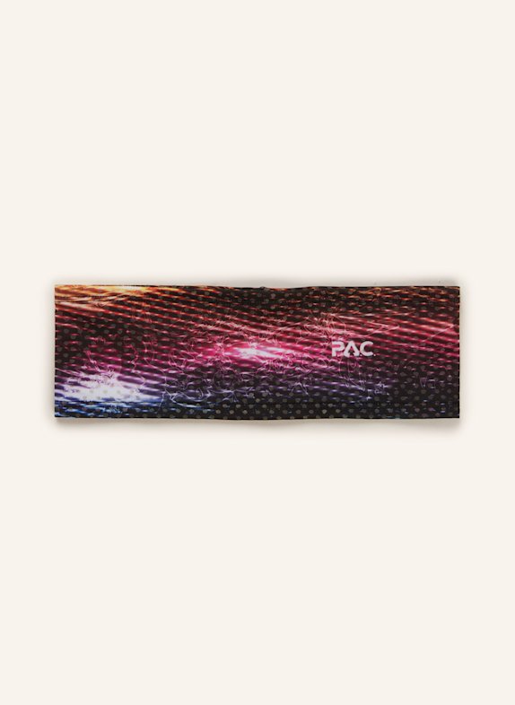 P.A.C. Stirnband SCHWARZ/ GELB/ PINK
