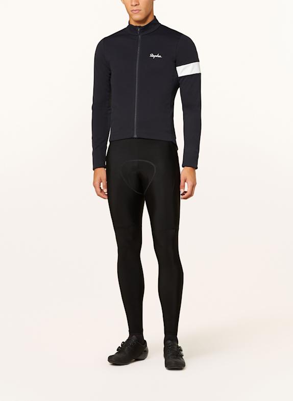 Rapha CORE WINTER termobukser med seler og polstret indsats SORT