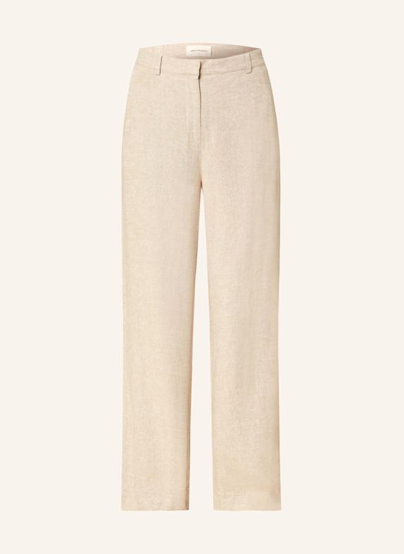 MSCH COPENHAGEN Hose MSCHPENNIE GINIA mit Leinen CREME