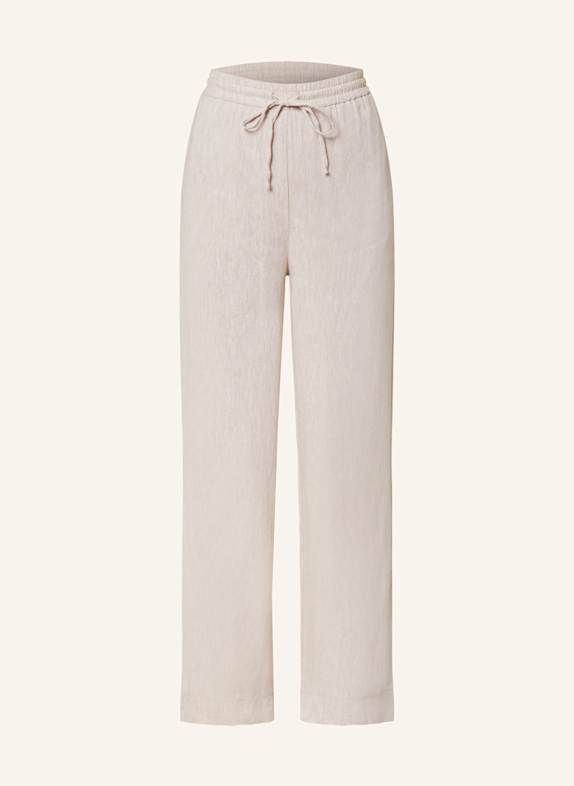 MSCH COPENHAGEN Hose MSCHPENNIE GINIA mit Leinen CREME