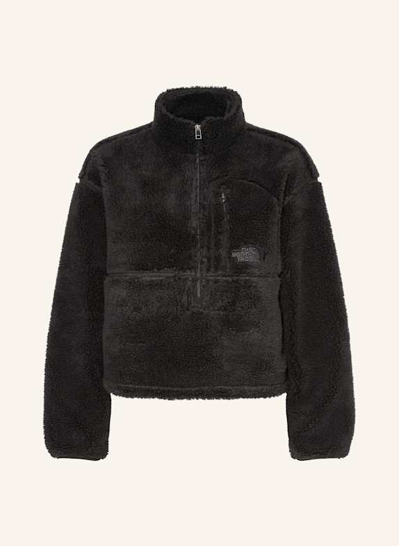 THE NORTH FACE Fleece-Troyer EXTREME PILE aus Teddyfell SCHWARZ