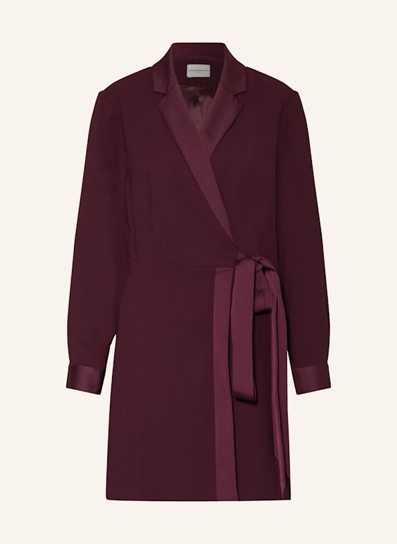 CLAUDIE PIERLOT Wickelkleid DUNKELROT