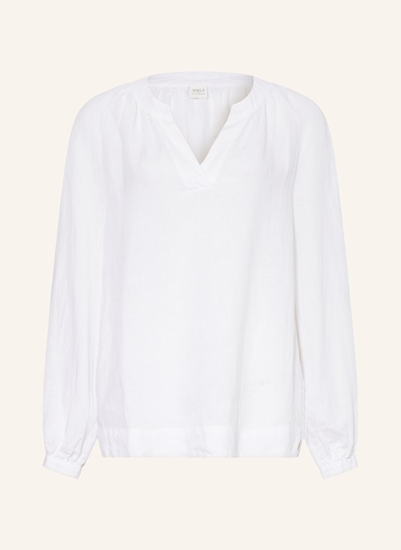 1863 by ETERNA Blusenshirt aus Leinen WEISS