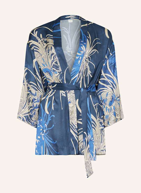 1863 by ETERNA Kimono DUNKELBLAU/ CREME/ BLAU