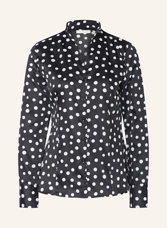ETERNA Bluse SCHWARZ/ WEISS