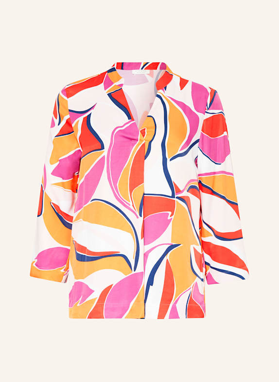 ETERNA Blusenshirt WEISS/ ORANGE/ FUCHSIA