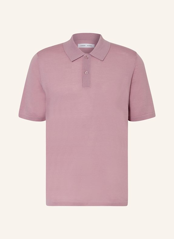 SAMSØE  SAMSØE Strick-Poloshirt SAROWAN ROSA