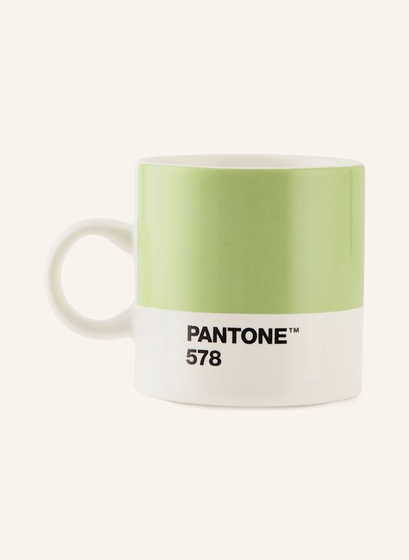 PANTONE Espressotasse HELLGRÜN