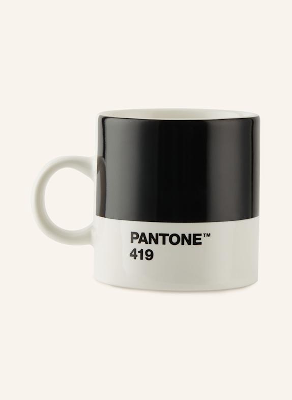 PANTONE Espressotasse SCHWARZ