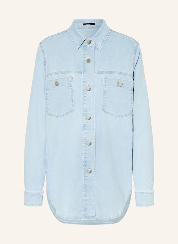 MARC AUREL Jeansbluse HELLBLAU