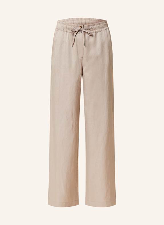 MARC AUREL Marlenehose aus Satin TAUPE
