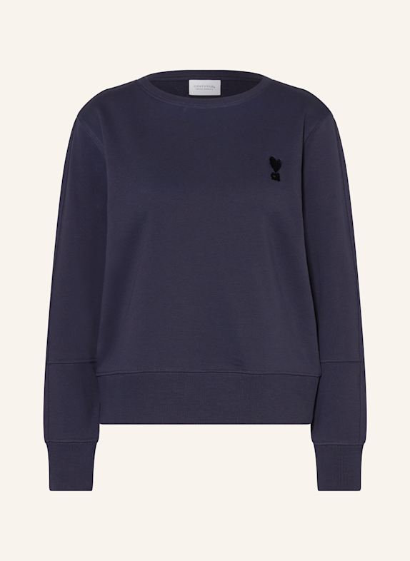 Jeans für Damen Sweatshirt DUNKELBLAU