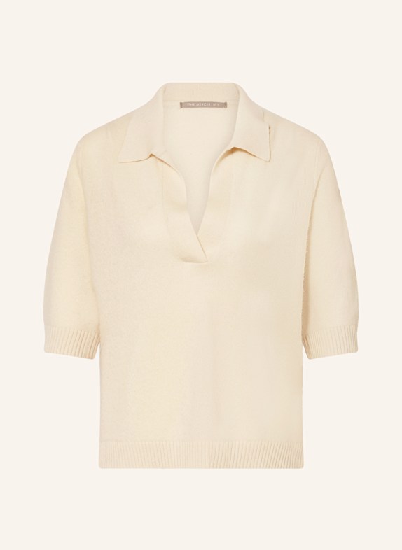 (THE MERCER) N.Y. Knit shirt in cashmere ECRU