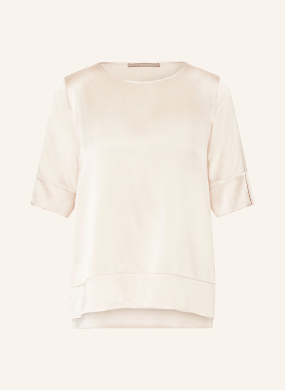 (THE MERCER) N.Y. Blusenshirt aus Seide TAUPE