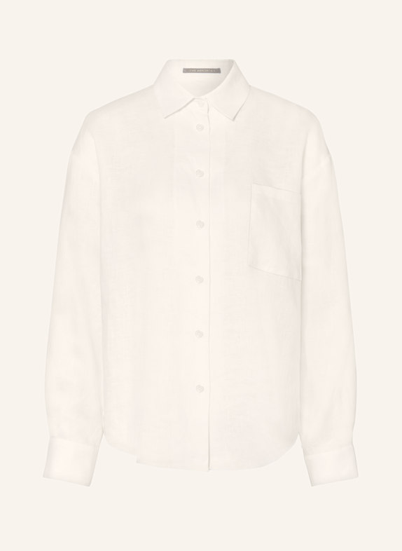 (THE MERCER) N.Y. Hemdbluse aus Leinen WEISS
