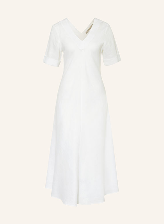 (THE MERCER) N.Y. Leinenkleid WEISS