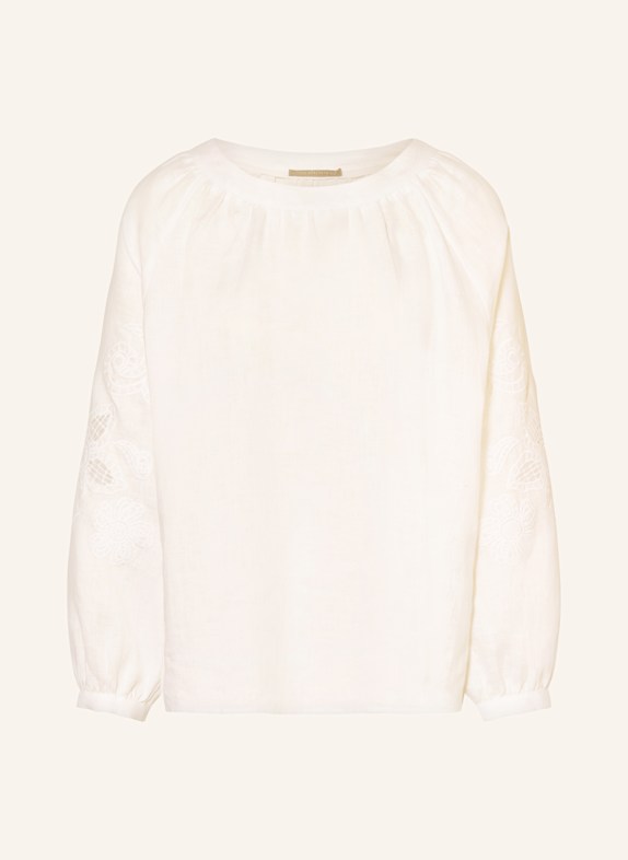 (THE MERCER) N.Y. Blusenshirt aus Leinen WEISS