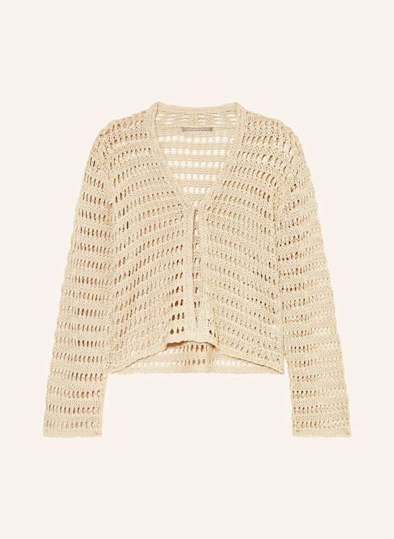 (THE MERCER) N.Y. Strickhülle aus Leinen BEIGE