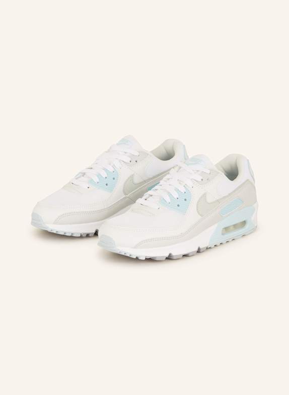 Nike Sneaker AIR MAX 90 WEISS/ TÜRKIS/ HELLGRAU