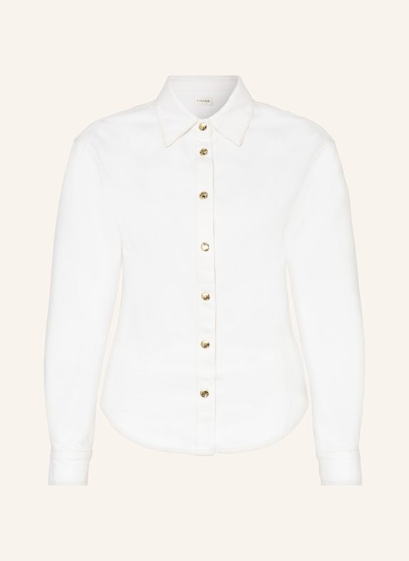 FRAME Jeans-Overshirt WEISS
