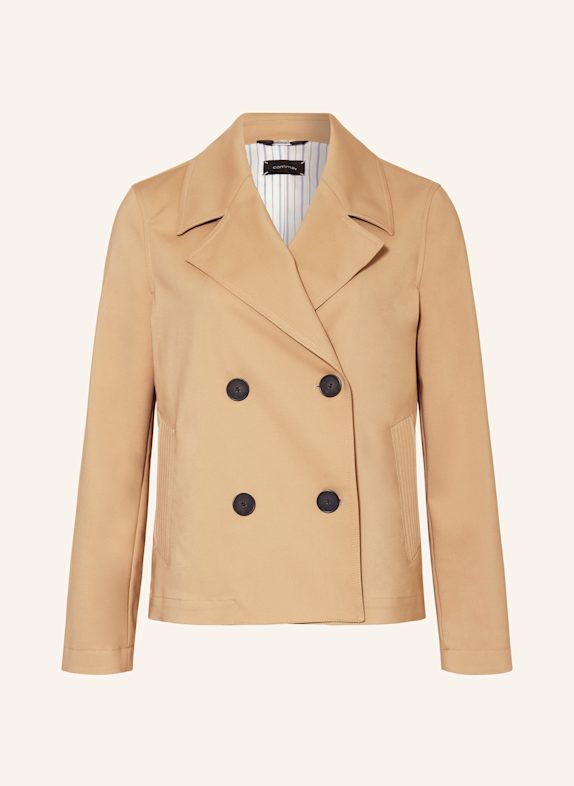comma Jacket LIGHT BROWN