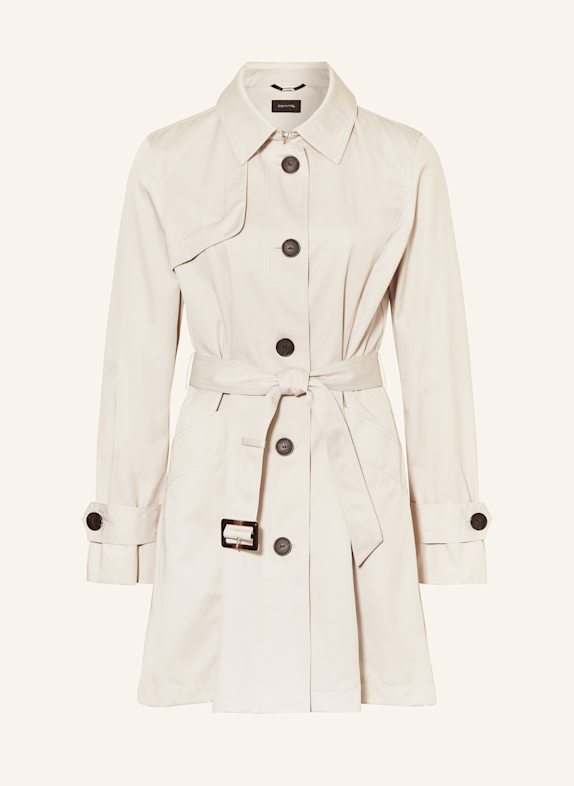 comma Trench coat LIGHT BROWN
