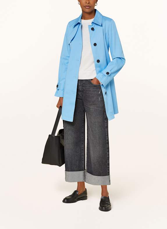 comma Trench coat LIGHT BLUE