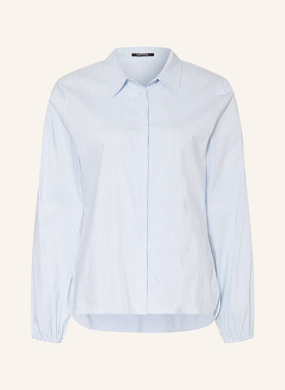 comma Hemdbluse HELLBLAU/ WEISS