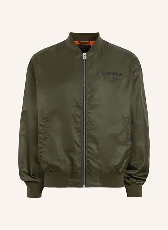 ALLSAINTS black slim shirt KHAKI