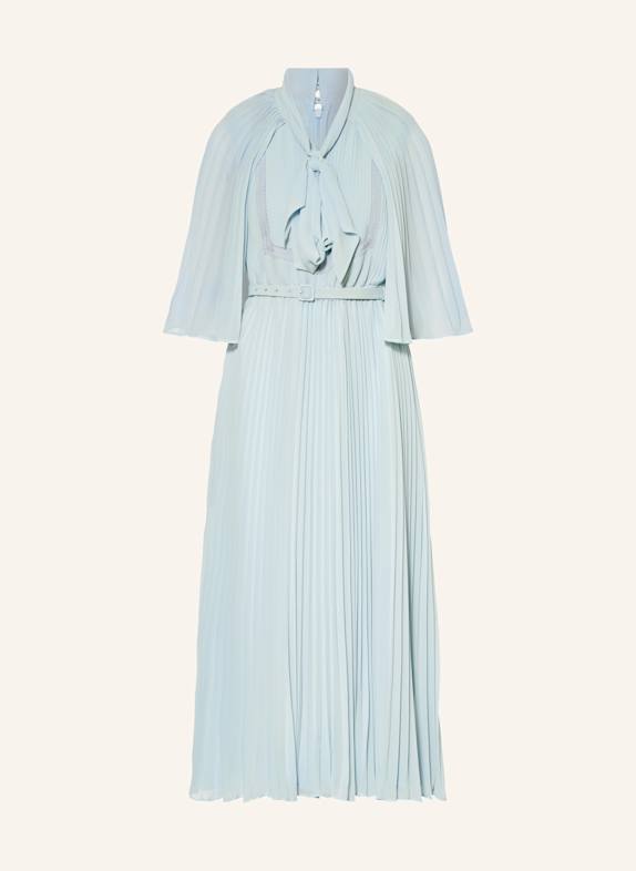 self-portrait Abendkleid HELLBLAU