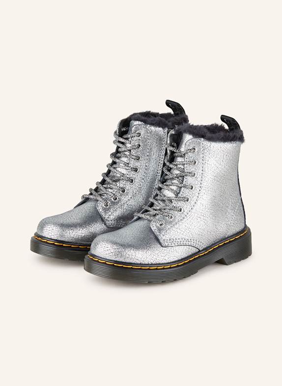 Dr. Martens Schnürboots 1460 SERENA SILBER