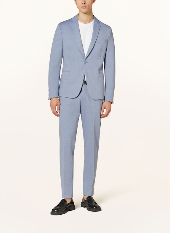 DRYKORN Pakjasje HORLEY Extra Slim Fit van piqué 3702 blau