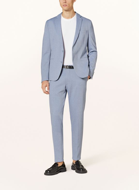 DRYKORN Pantaloni de costum AJEND Extra Slim Fit din jersey 3702 albastru