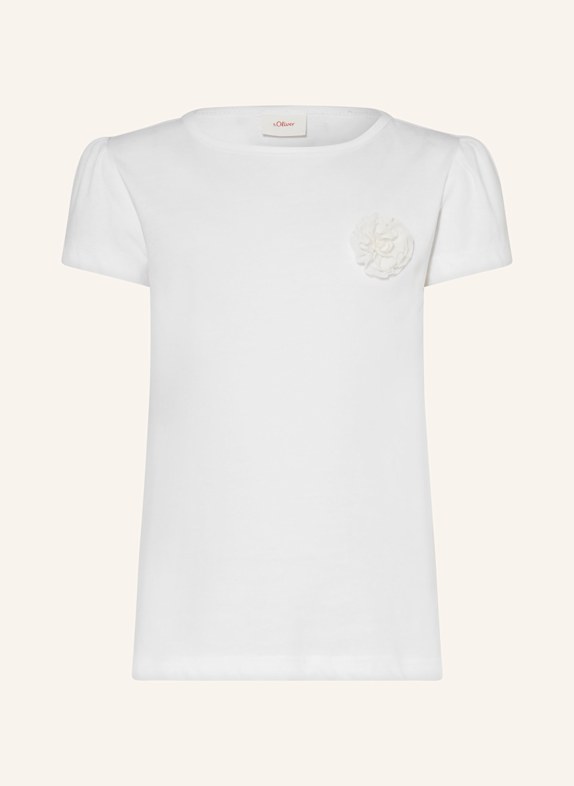 s.Oliver RED T-Shirt WEISS