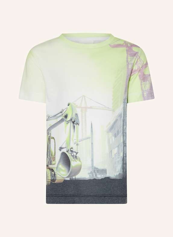 s.Oliver RED T-Shirt HELLGRÜN/ GRAU