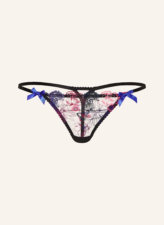 Agent Provocateur String ZURI SCHWARZ/ ROT/ BLAU