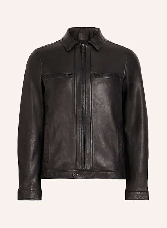 ALLSAINTS Lederjacke LUCK SCHWARZ