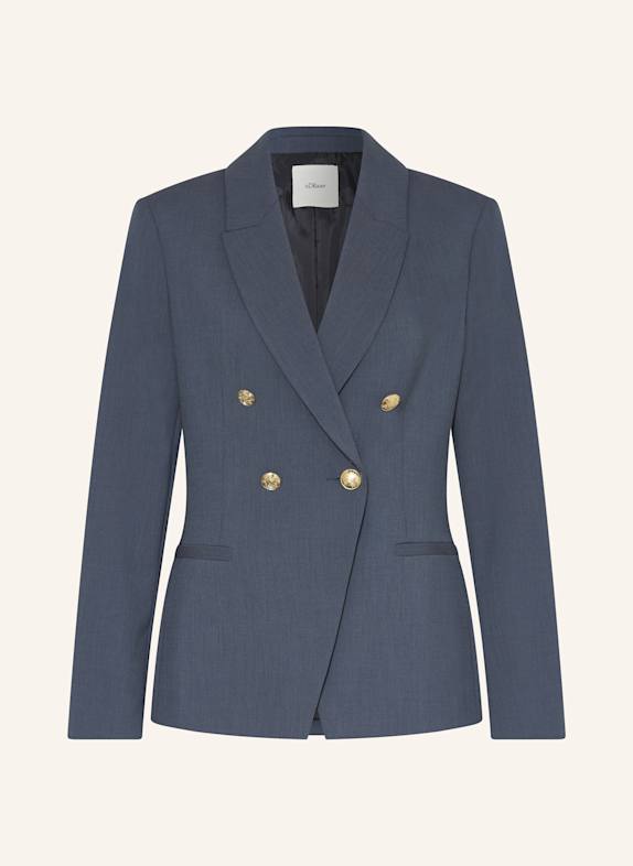 s.Oliver BLACK LABEL Blazer DUNKELBLAU